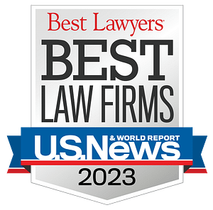 2023 US News Report - Best Law Firms - Standard Badge